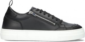 Antony Morato Mmfw01477 Lage sneakers Leren Sneaker Heren Zwart