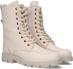 Apples & Pears B0010806 Veterboots Laarzen Met Veters Meisjes Beige