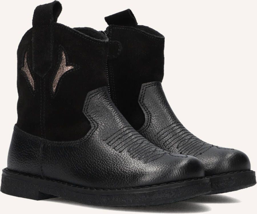 Apples & Pears B0012706 Enkellaarsjes Enkelboots met rits Meisjes Zwart