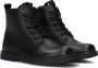 Apples & Pears B0010526 Veterboots Laarzen Met Veters Meisjes Zwart - Thumbnail 1