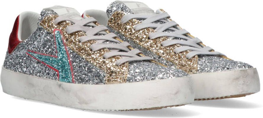 Archivio 22 Archivio 22 New Rivoli Lage sneakers Leren Sneaker Dames Zilver