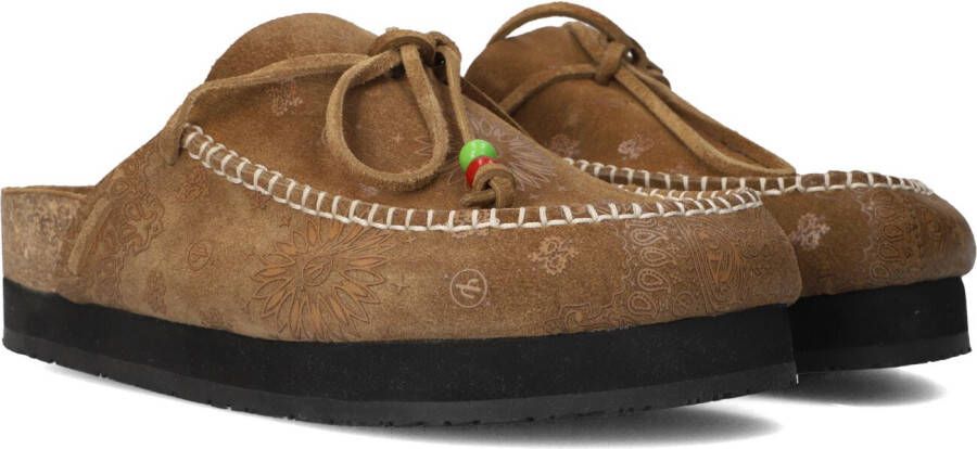 ARIZONA LOVE Instappers Dames Jim Maat: 40 Materiaal: Suède Kleur: Bruin
