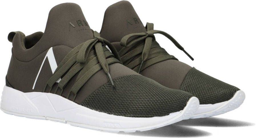 Arkk Copenhagen Groene Lage Sneakers Raven-w