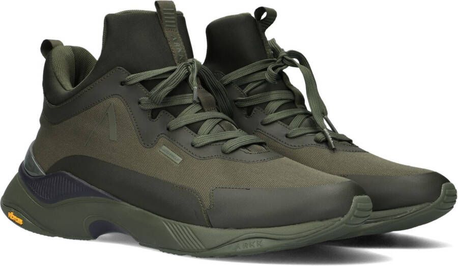 Arkk Copenhagen Groene Lage Sneakers Stormrydr-m