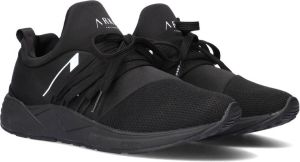 Arkk Copenhagen Sneakers Raven Mesh PET S-E15 All Black White Woman in black