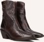 A.S.98 Enkellaarsjes Dames B84205 Maat: 37 Materiaal: Leer Kleur: Bruin - Thumbnail 1