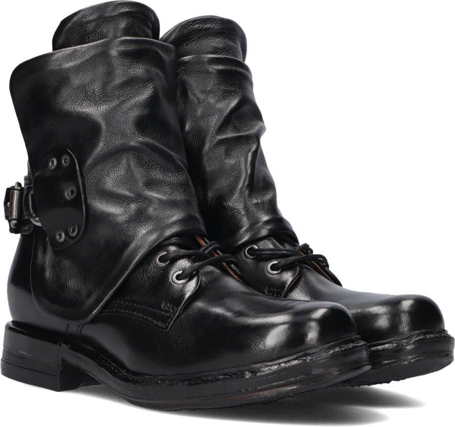 A.S.98 Enkellaarsjes Dames B80221 Maat: 41 Materiaal: Leer Kleur: Zwart