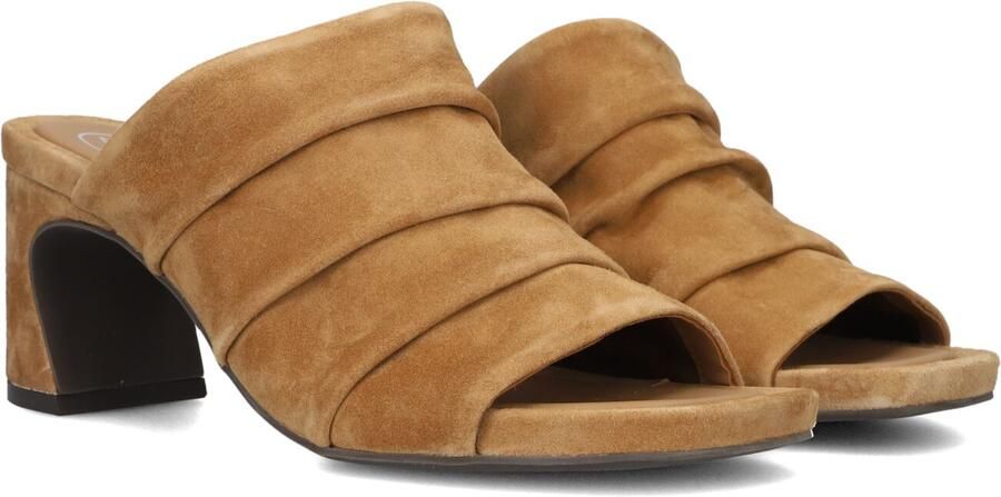 ASH Sandalen met Hak Dames Eva Maat: 38 Materiaal: Suède Kleur: Camel