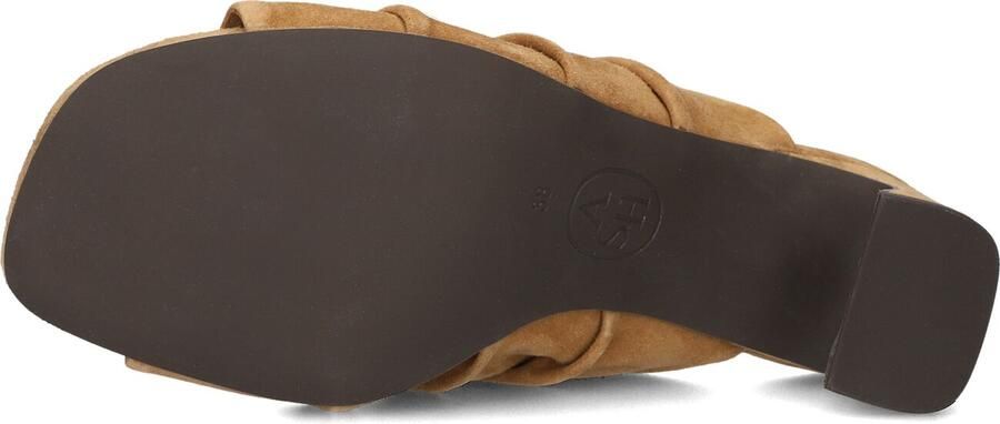 ASH Sandalen met Hak Dames Eva Maat: 38 Materiaal: Suède Kleur: Camel - Foto 5