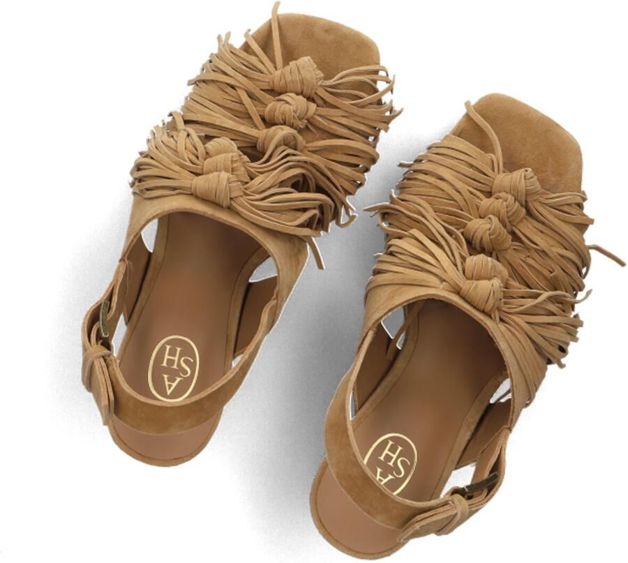 ASH Sandalen met Hak Dames Oprah Maat: 41 Materiaal: Suède Kleur: Camel - Foto 2