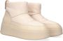 Ash Maxibis Ronde Tip Stretch Eco-Leren Laarzen Beige Dames - Thumbnail 1