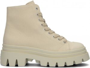 Ash Phonic Veterboots Laarzen Met Veters Dames Beige