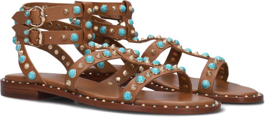 ASH Sandalen Dames Passion Maat: 39 Materiaal: Leer Kleur: Bruin