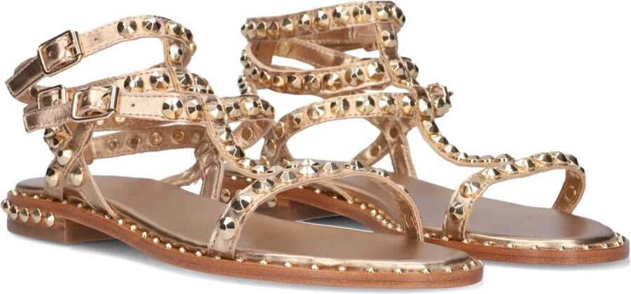 ASH Dames Play Maat: 38 Materiaal: Leer Kleur: Goudkleurig
