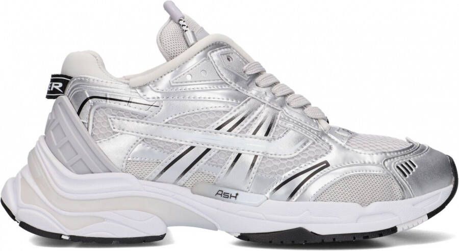 ASH Race 05 Zilveren Leren Sneakers