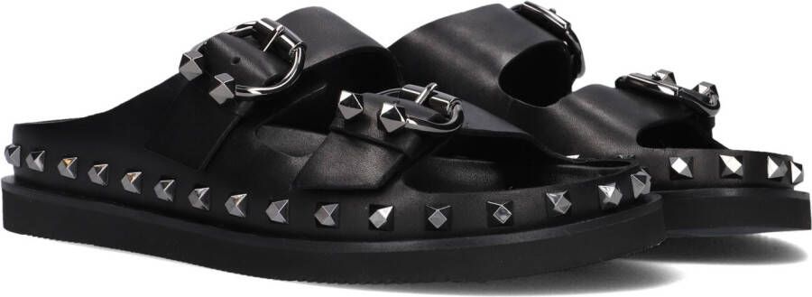 ASH Slippers Dames Ulla Maat: 37 Materiaal: Leer Kleur: Zwart