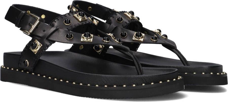 ASH Sandalen Dames Uteca Maat: 38 Materiaal: Leer Kleur: Zwart