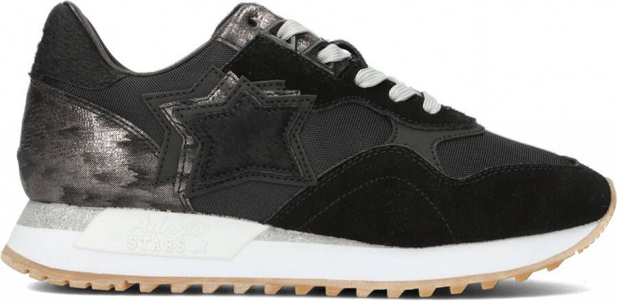 Atlantic stars Dames Sneakers Stof Suède Rubber Black Dames