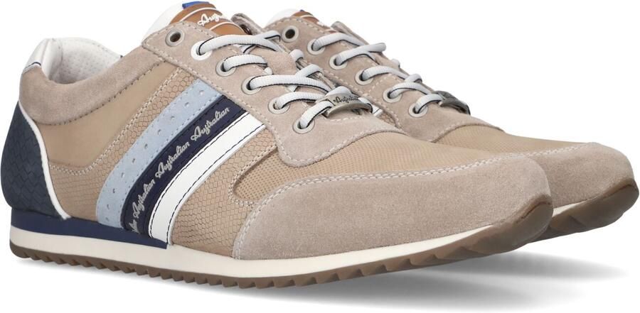 Australian Heren Lage sneakers Camaro Beige Textiel