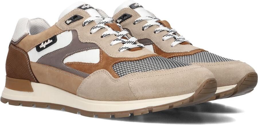 Australian Tiago Sneakers Heren Leren Sneaker Beige