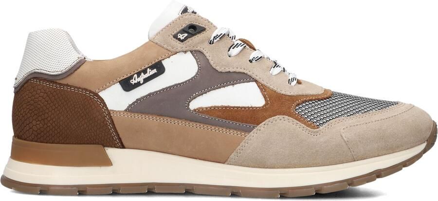 Australian Tiago Sneakers Heren Leren Sneaker Beige