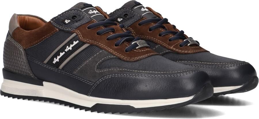 Australian Filmon Sneakers Heren Leren Sneaker Blauw