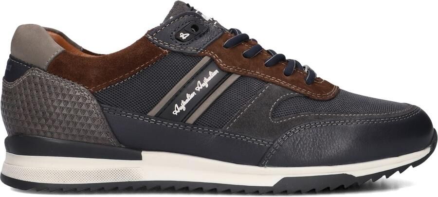 Australian Filmon Sneakers Heren Leren Sneaker Blauw
