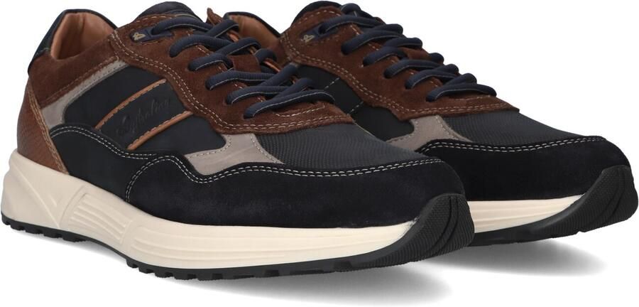 Australian Grants Sneakers Heren Leren Sneaker Blauw