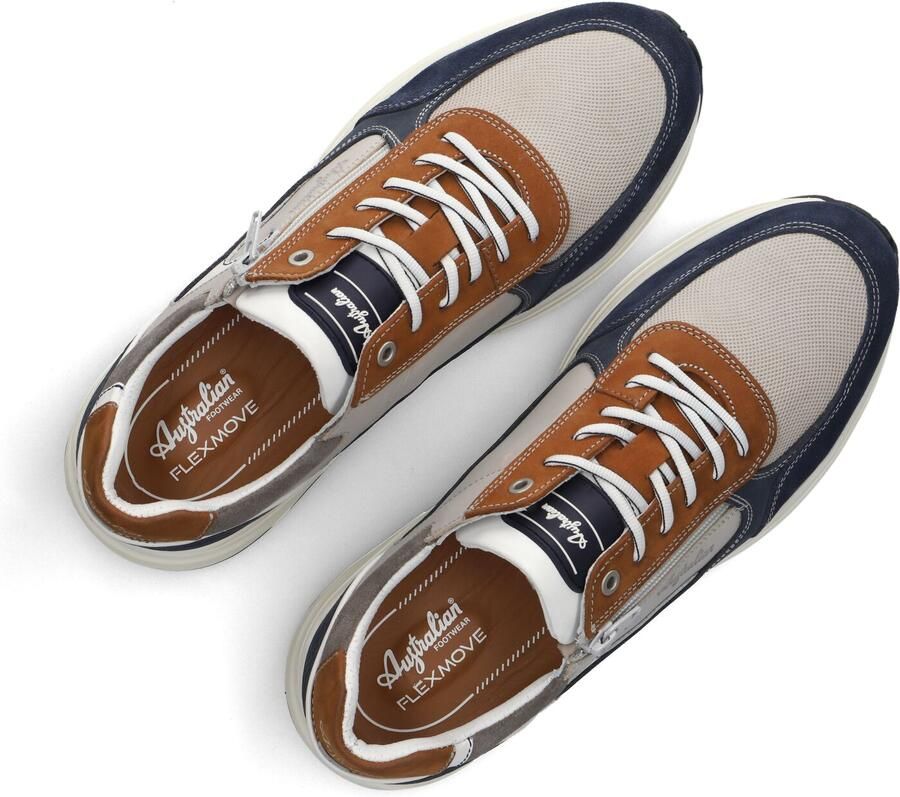 Australian Footwear Australian 15.1703.01 KB3 hawker grey leather grijs multi heren - Foto 4