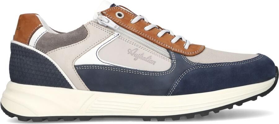 Australian Footwear Australian 15.1703.01 KB3 hawker grey leather grijs multi heren