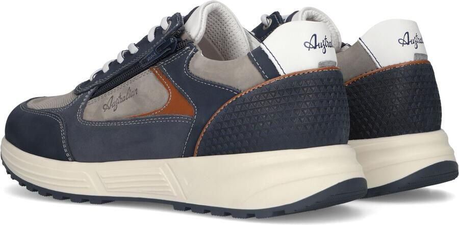 Australian Heren Sneakers Hawker Leren Lage sneakers Blauw - Foto 2