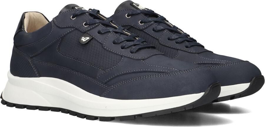 Australian Mazzerato Sneakers Heren Leren Sneaker Blauw - Foto 2