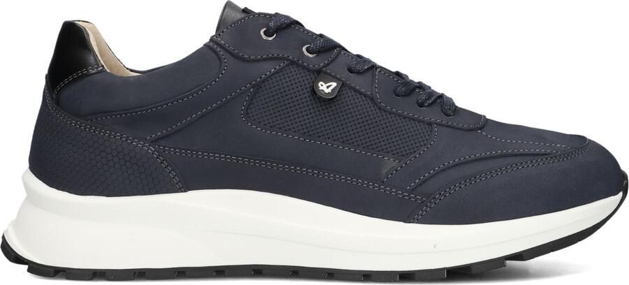 Australian Mazzerato Sneakers Heren Leren Sneaker Blauw