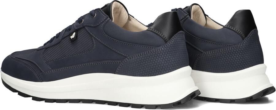 Australian Mazzerato Sneakers Heren Leren Sneaker Blauw - Foto 5