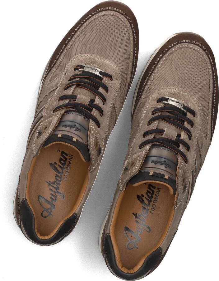 Australian Filmon Sneakers taupe Leer Heren - Foto 3