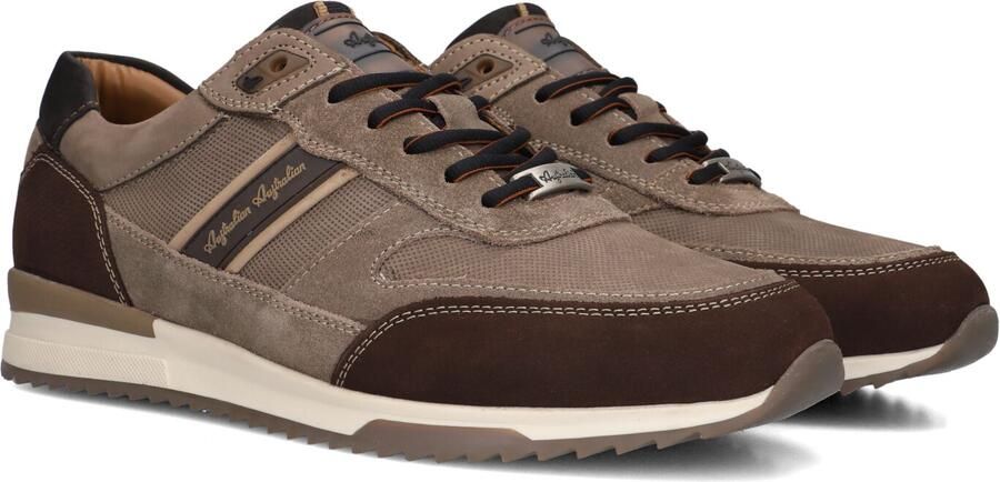 Australian Filmon Sneakers taupe Leer Heren