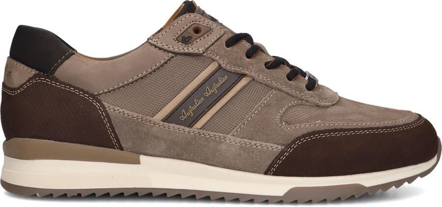 Australian Filmon Sneakers taupe Leer Heren
