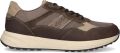 Australian Grants Sneakers Heren Leren Sneaker Bruin - Grijs