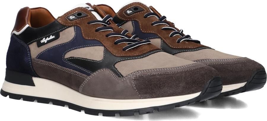 Australian Tiago Sneakers Heren Leren Sneaker Taupe
