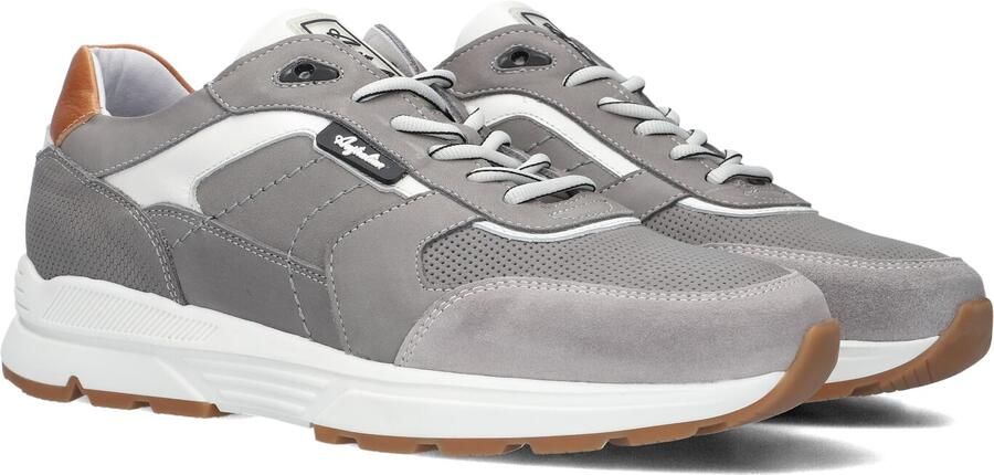 Australian HEREN SNEAKERS GRIJS 15.1691.01-K01 COVILHA GREY LEATHER K01 GREY-WHITE