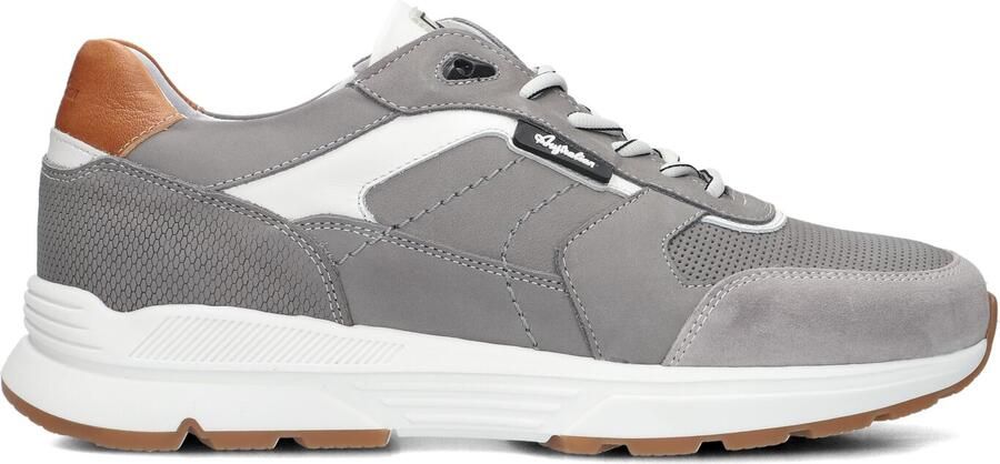 Australian HEREN SNEAKERS GRIJS 15.1691.01-K01 COVILHA GREY LEATHER K01 GREY-WHITE