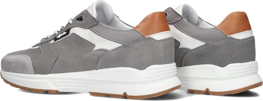 Australian HEREN SNEAKERS GRIJS 15.1691.01-K01 COVILHA GREY LEATHER K01 GREY-WHITE - Foto 5