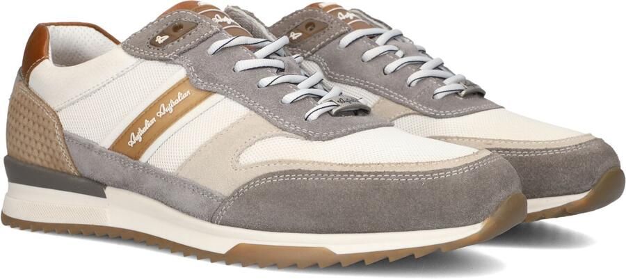 Australian Sneaker Heren Filmon Wit Grijs Combi 15.1600.07-B6V