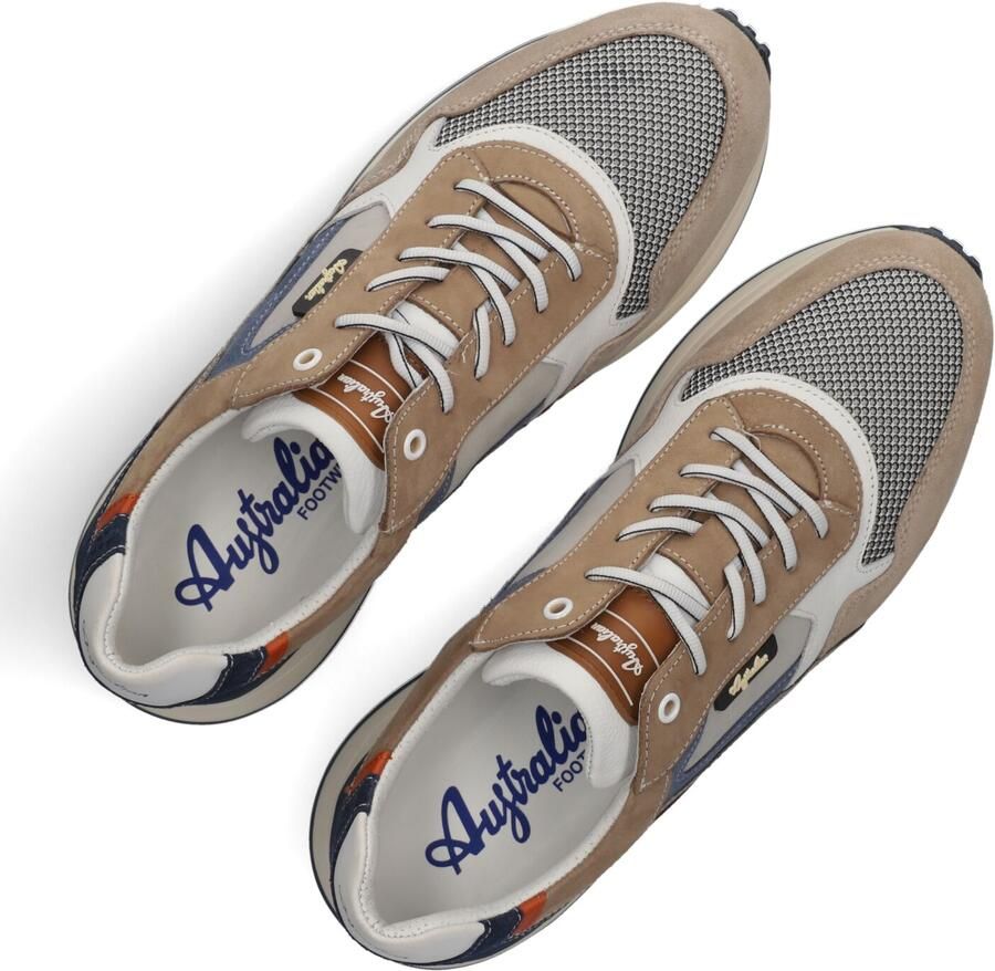 Australian Yamato Sneakers Heren Leren Sneaker Multi - Foto 2