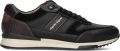 Australian Filmon Sneakers Heren Leren Sneaker Zwart - Zwart
