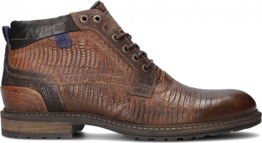 Australian Footwear Australian Montenero Veterboots Laarzen Met Veters Heren Bruin