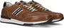 Australian Bruine Leren Sneakers met Comfortabele Pasvorm Brown Heren - Thumbnail 1