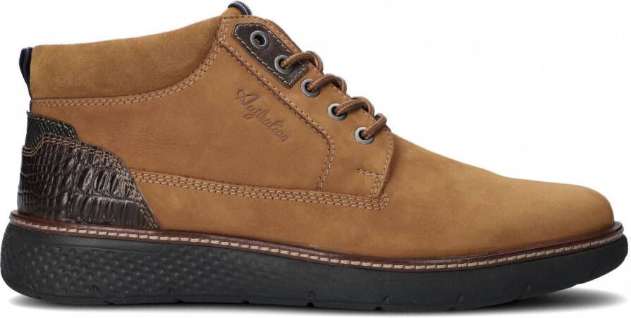 Australian Dexter Veterboots Laarzen Met Veters Heren Cognac