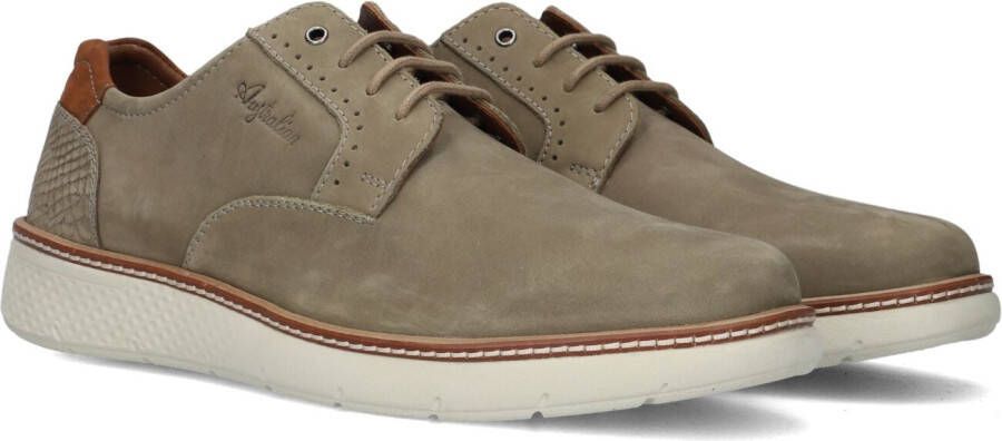 Australian Heren Veterschoenen Preston Light Green Groen