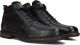 Australian Zwarte Veterboots Conley Leather - Zwart